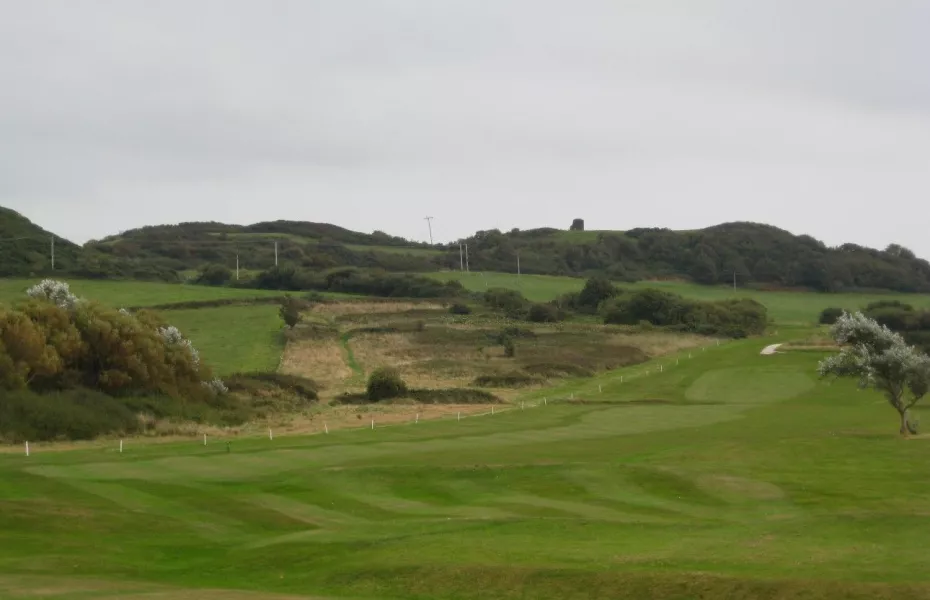 18th fairway