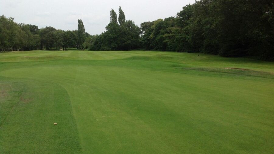 14th green at Moselely