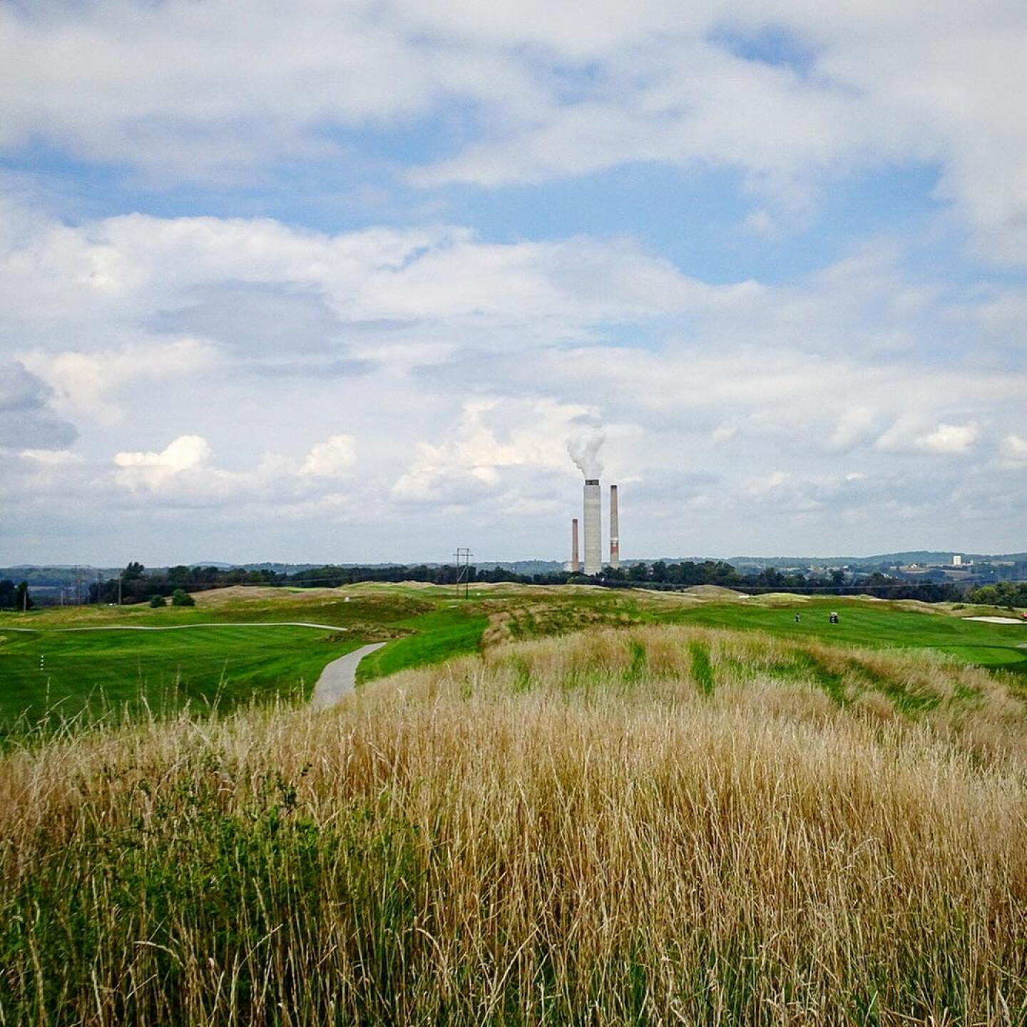 Links style golf shown here with the 4th and 5th fairways. (Photo submitted by Back9Ben on 09/08/2018)