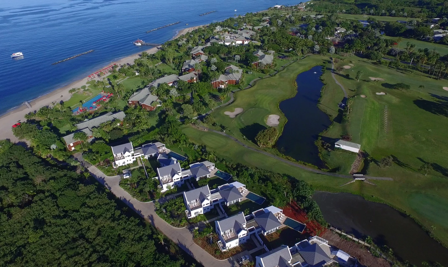 Four Seasons Resort Estates - villas from the air