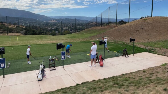 Trackman Range at the Club at Boulder Ridge 