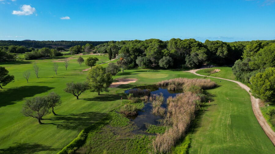 Golf Son Parc Menorca: Aerial