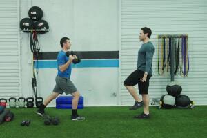 Split Stance Weight Lift