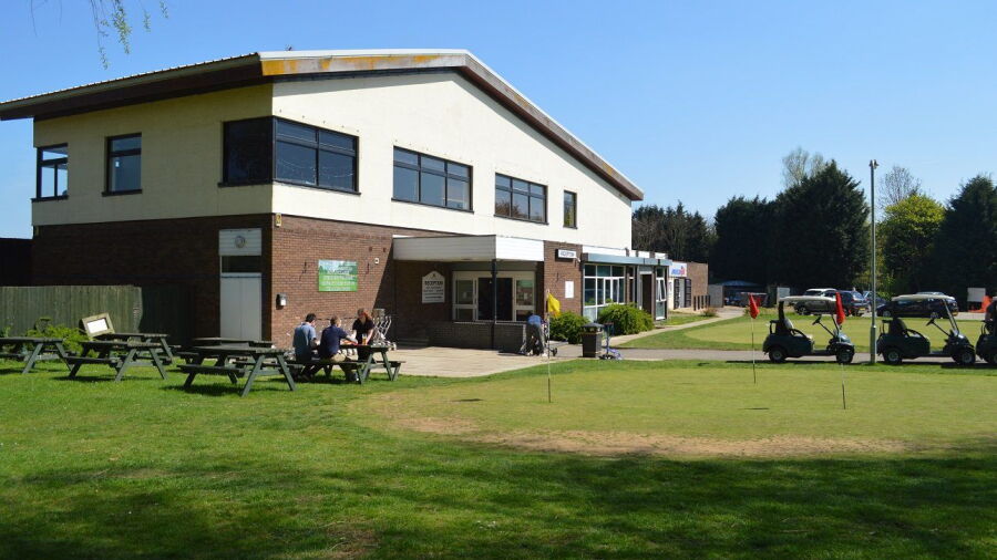 The Delapre clubhouse