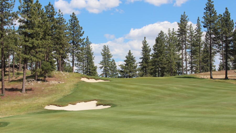 Clear Creek Tahoe golf course - hole 7 