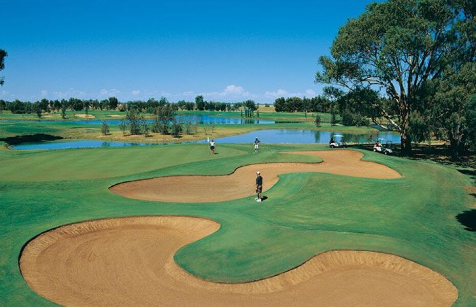 Murray Downs Golf & Country Club in Swan Hill, The Murray, Australia