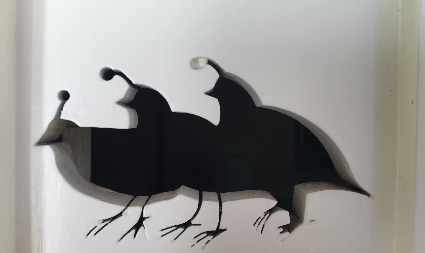 Quail Lodge & Golf Club - peep holes