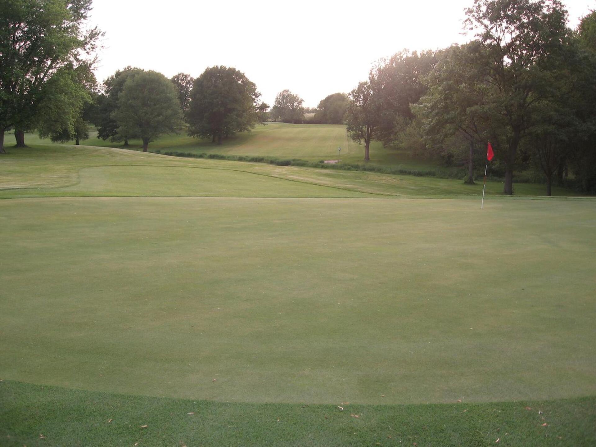 Back of 13 green. (Photo submitted by cpthomps on 05/13/2016)