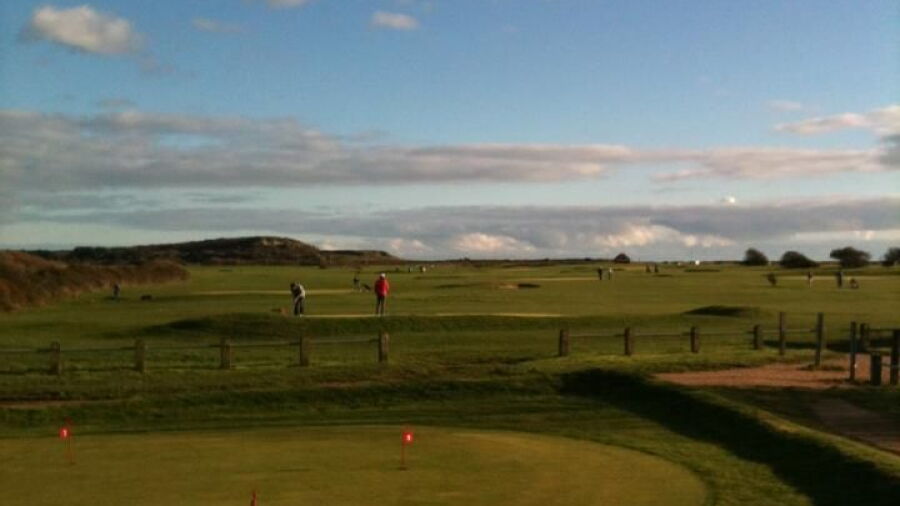 Solent Meads GC: Practice area