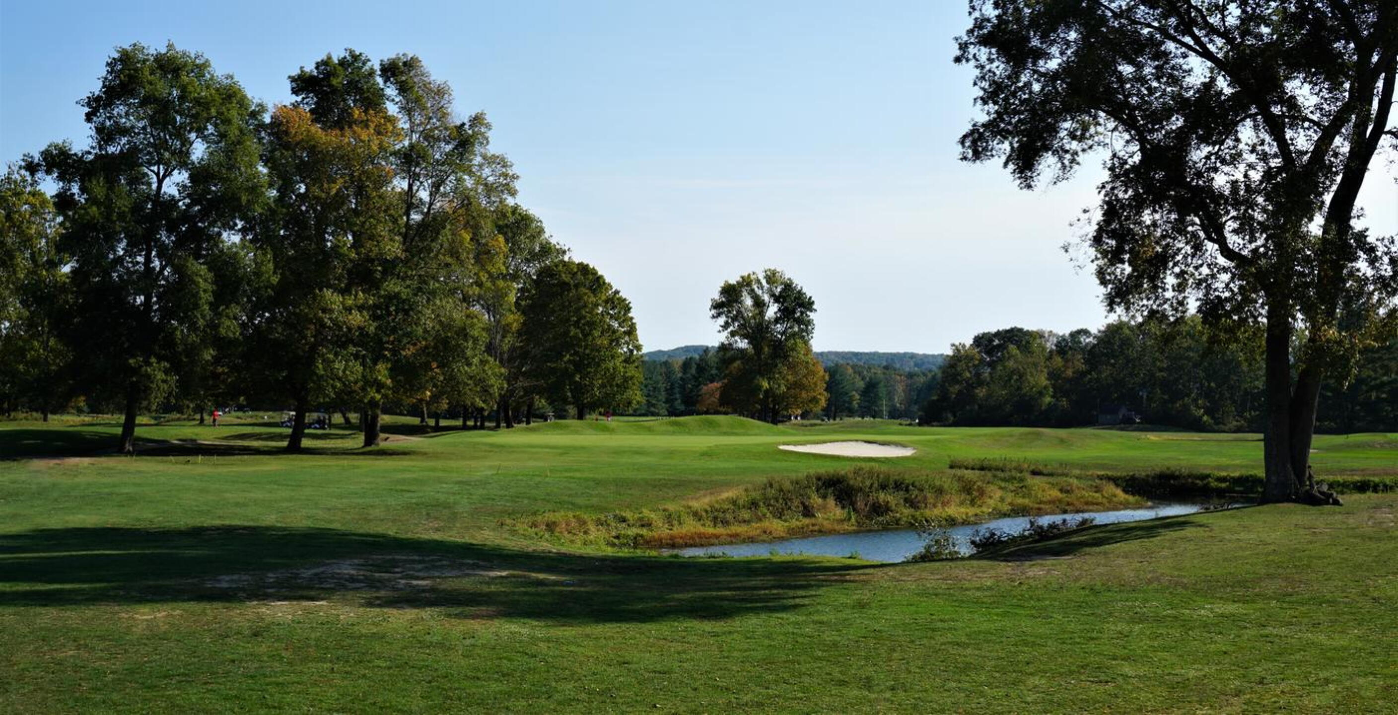 The sixth, seen from the right rough, is a par-four that plays as well as it looks. (Photo submitted by AptlyLinked on 10/12/2020)