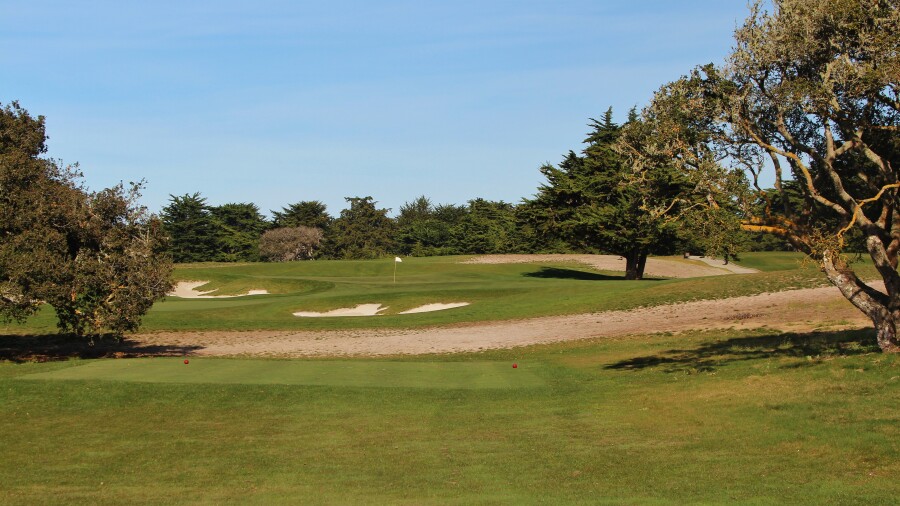 Black Horse golf course - Bayonet/Black Horse - hole 17 