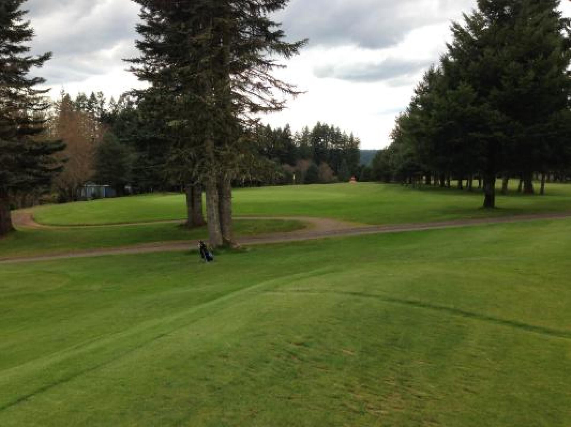 #2 green viewed from the 3rd tee box (Photo submitted by Tony7511 on 04/02/2013)