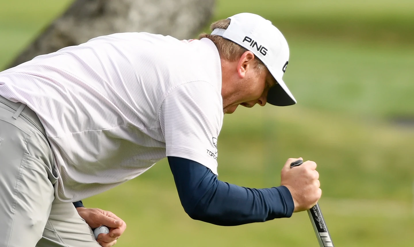 AT&T Pebble Beach Pro-Am - Final Round putter slam by Nate Lashley