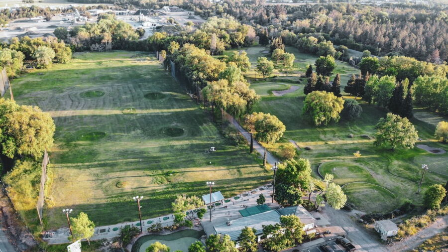 Skyway Golf Park: Aerial view