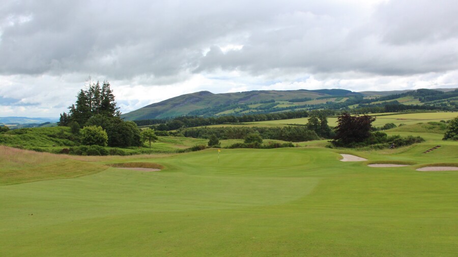 Gleneagles - King's golf course - hole 2 