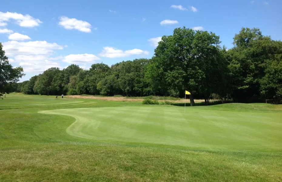 9th green at Merrist Wood