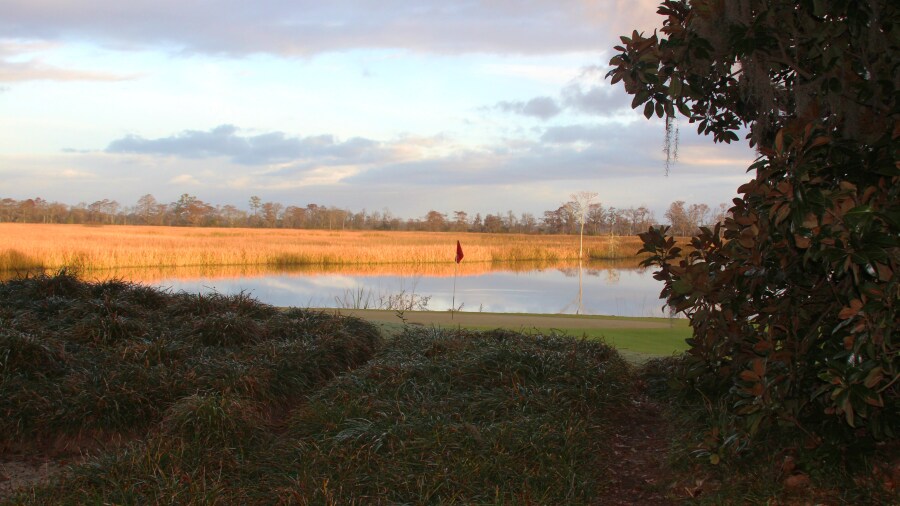 Caledonia Golf & Fish Club - hole 18 green
