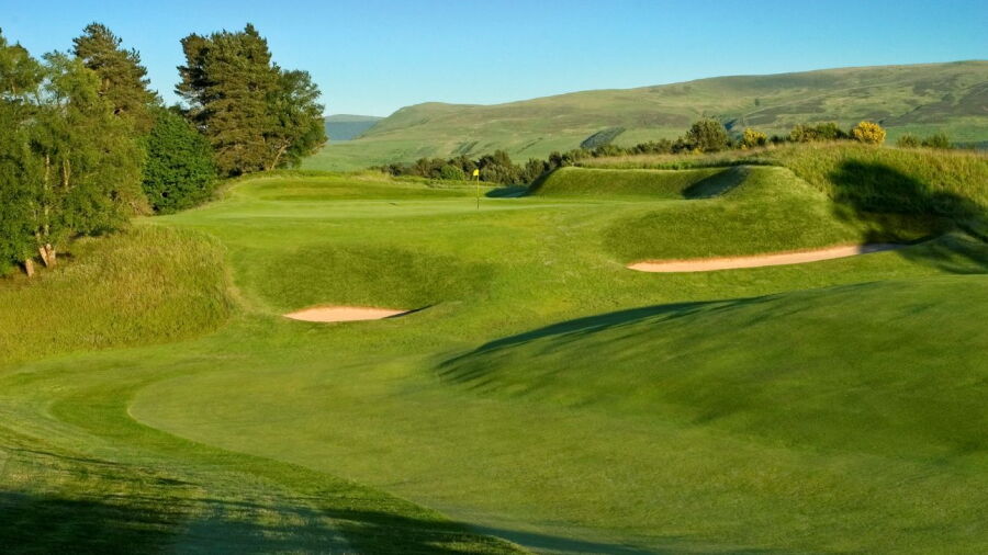 9th green on the King's Course