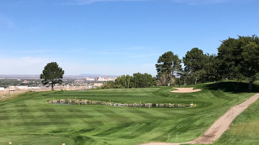 University of New Mexico Championship Course - hole 11
