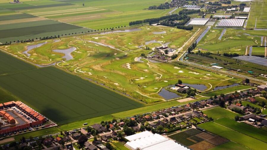 Liemeer GCC -  18-hole: Aerial view