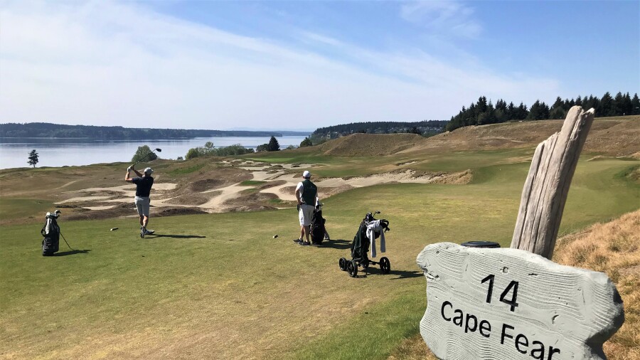 Chambers Bay - hole 14