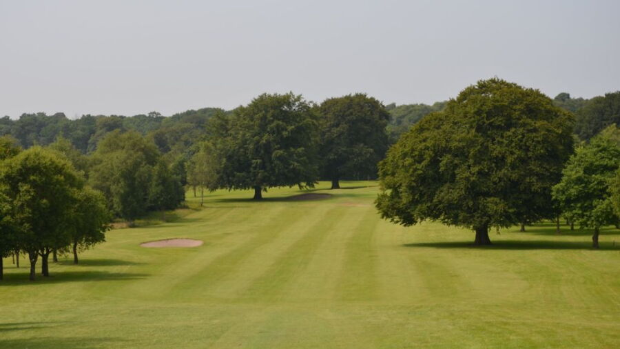 Lush fairways at Duxbury Park