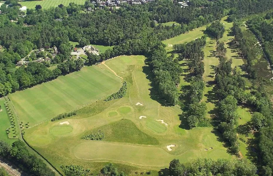 Wellington College GC: Aerial view