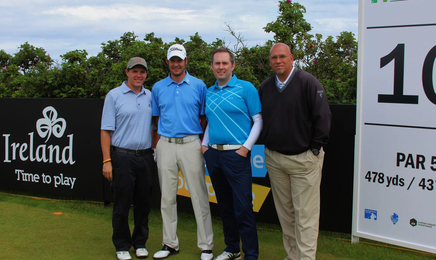 2012 Irish Open pro-am at Royal Portrush