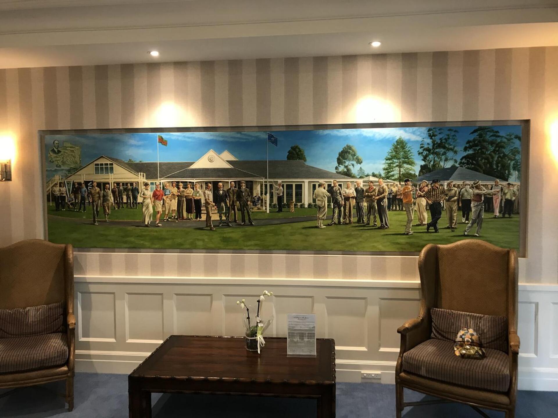 Clubhouse Mural (Photo submitted by theglasseyegolfer on 05/15/2021)