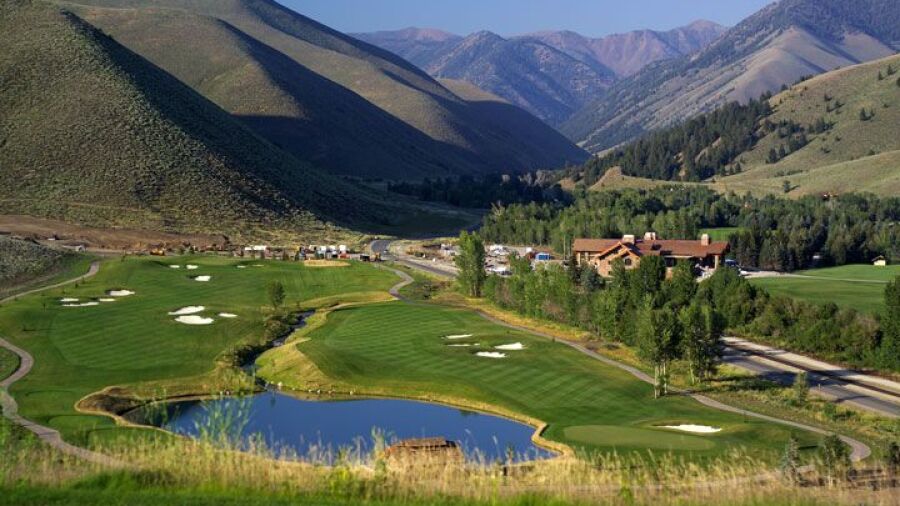 White Clouds at Sun Valley Resort: #9, #1