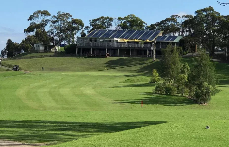 Mangrove Mountain 18th hole