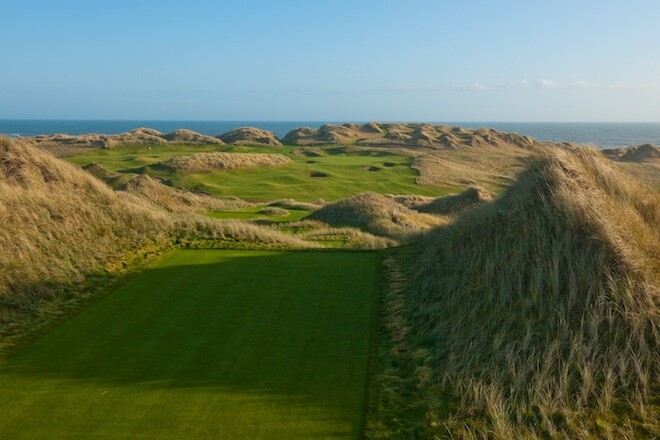 Father Fred and son Martin Hawtree are one of the world's best golf course architect family pairs. Here is Martin's course at Trump International in Scotland. (Courtesy of Trump International Golf Links)