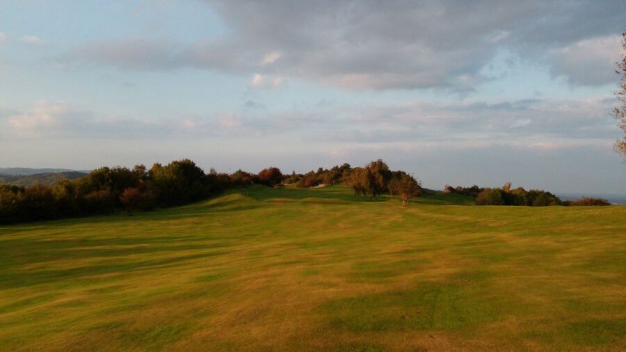 12th fairway at Llanymynech