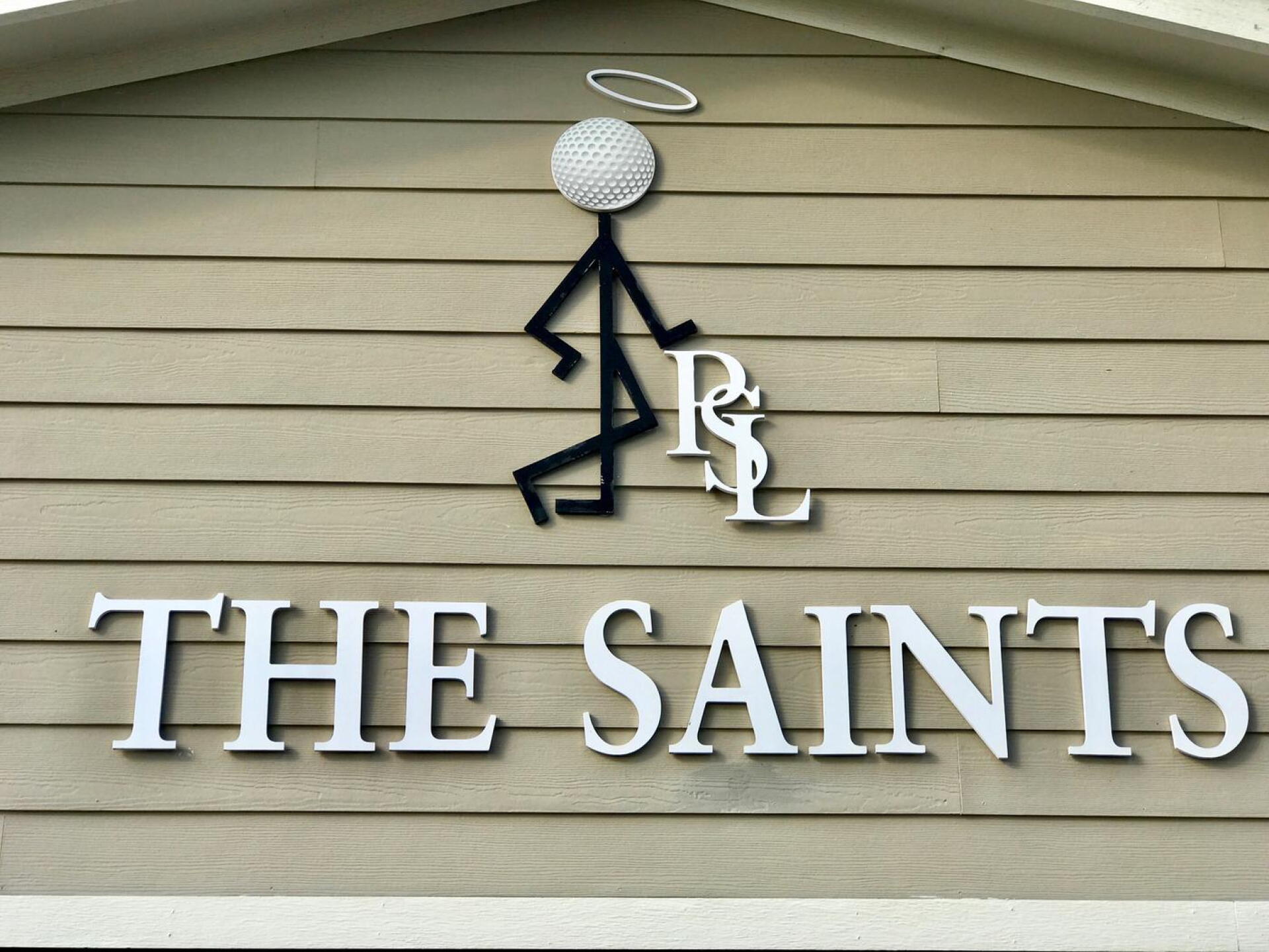 The Saints has a fun logo (Photo submitted by TimGavrichGP on 11/16/2018)