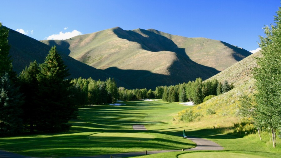 Sun Valley Resort - Trail Creek golf course - No. 16 tee