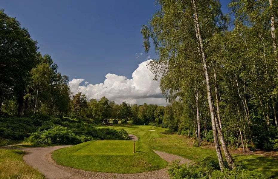 8th hole of the Bernard Hunt Course