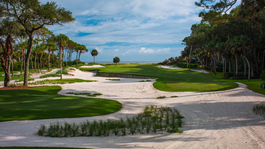 Atlantic Dunes golf course - Sea Pines Resort - 15th hole