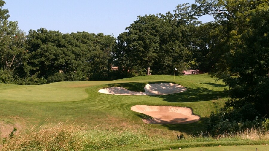 TPC Deere Run golf course - hole 3