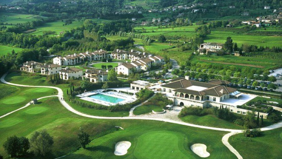 Asolo GC: Aerial view