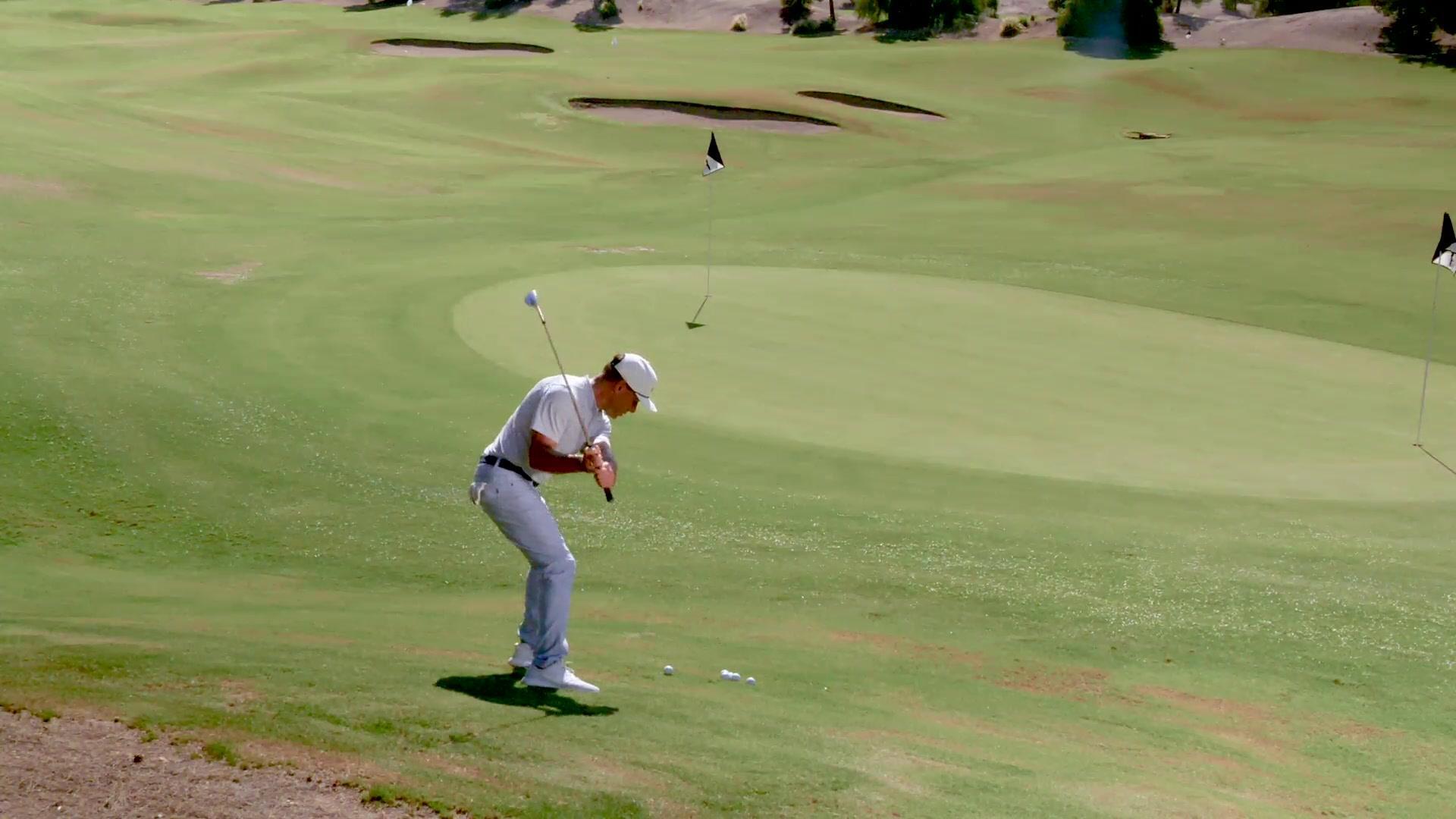 Downhill Pitch Shots