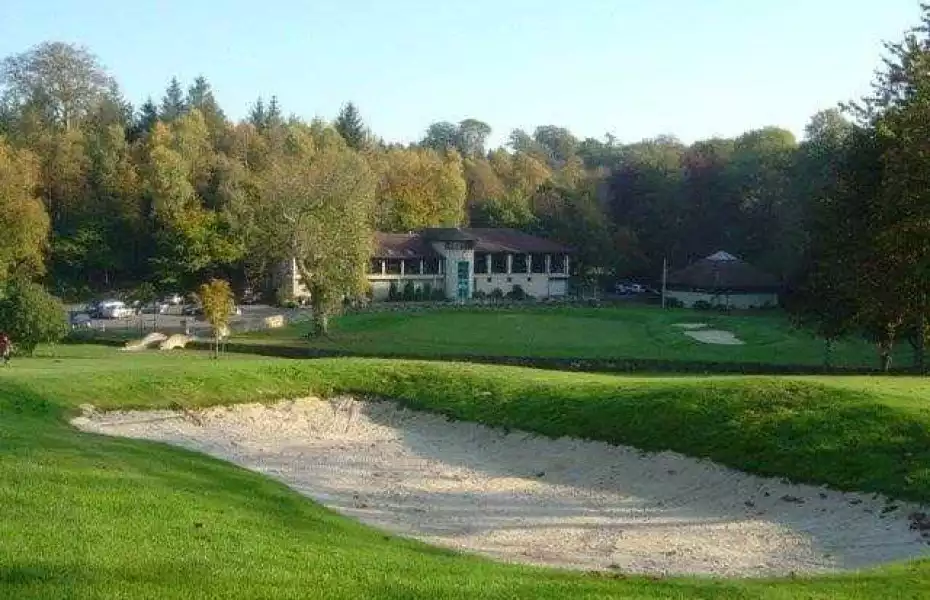 The clubhouse at Balbirnie Park Golf Club