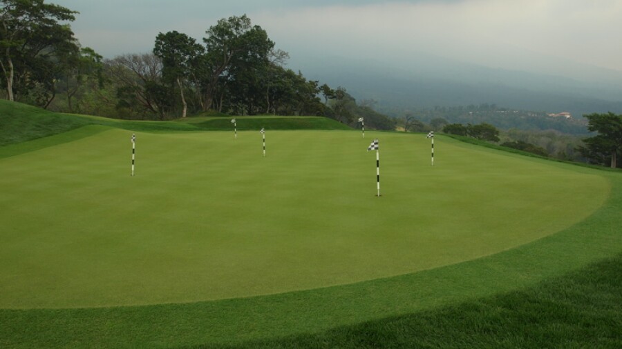 Fuego Maya Golf Course at La Reunion - practice green