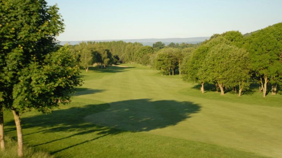 Fairway from Burghill Valley