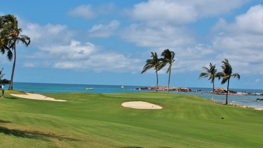 Pacifico Golf Course at Punta Mita - hole 18 green
