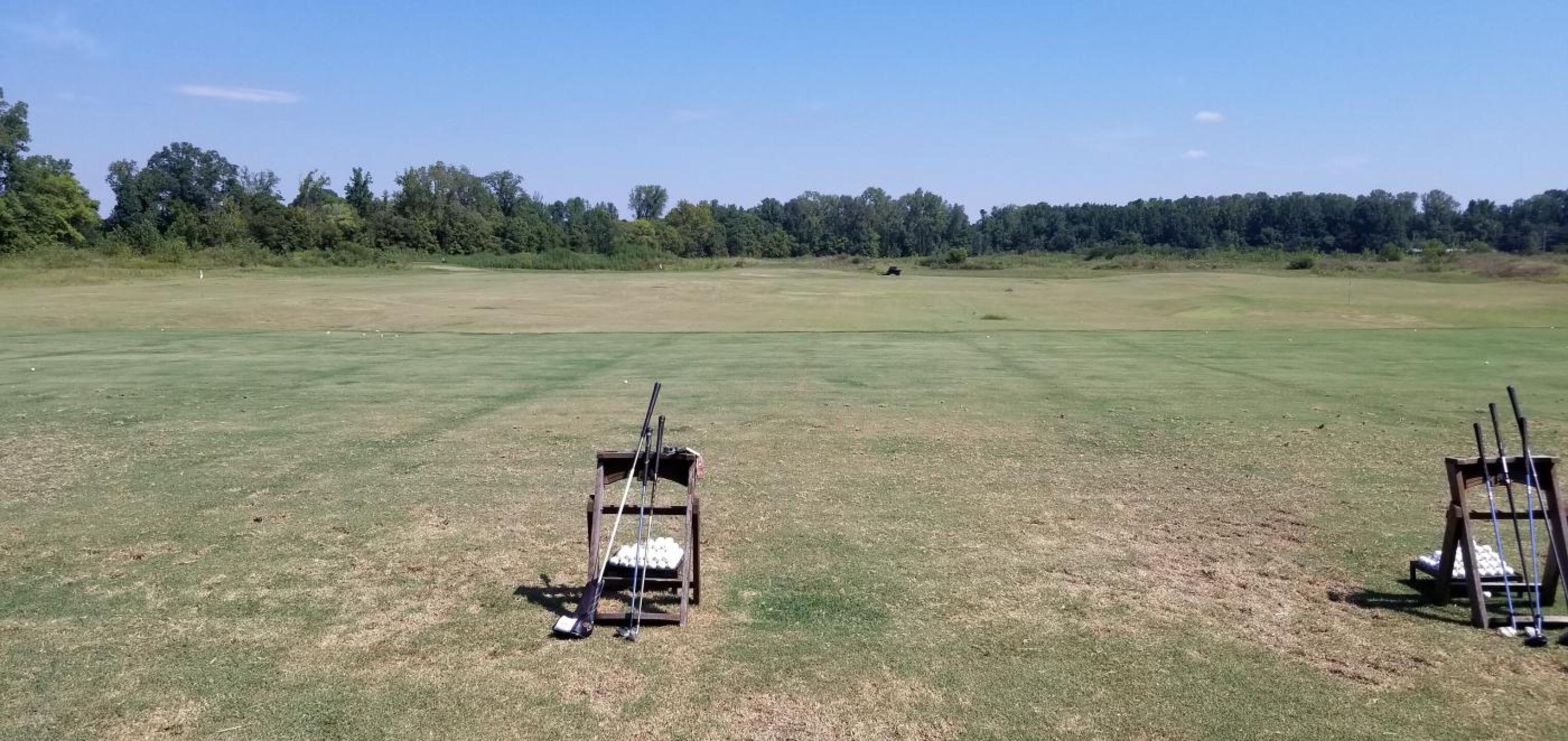 Dried out driving range (Photo submitted by RyanMontross24 on 09/03/2019)