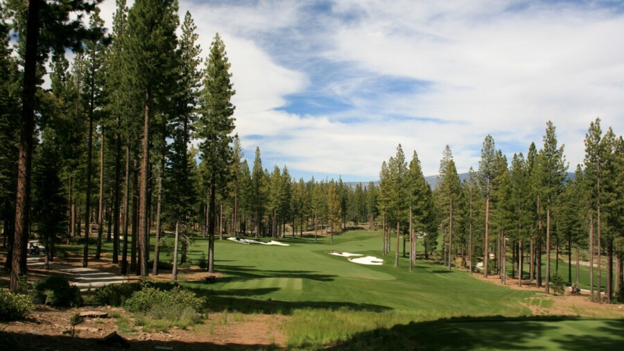 Martis Camp golf course - hole 10