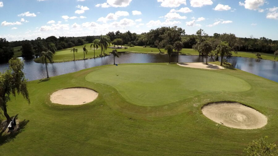 Red nine at Myakka Pines: #6
