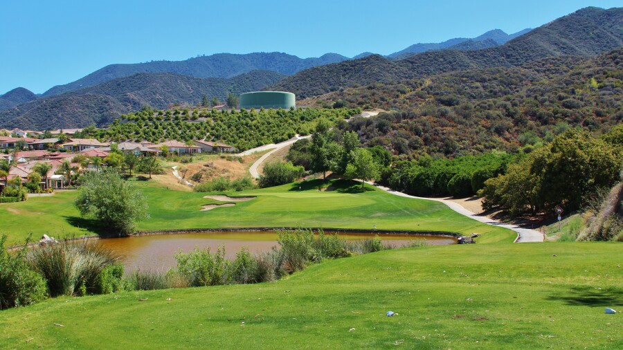 Glen Ivy Golf Club - hole 14