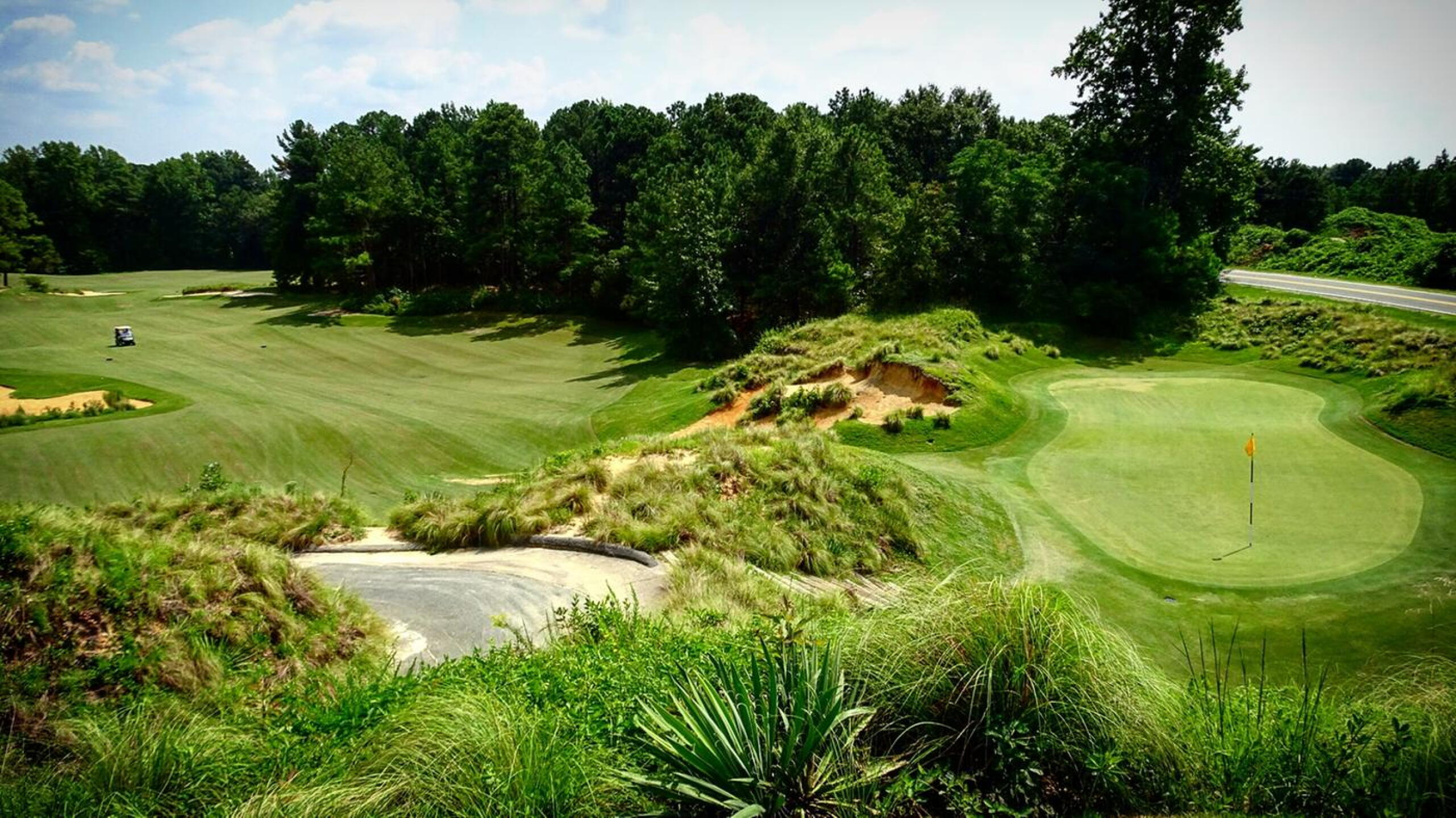 The iconic and signature par-5 13th offers the most rewarding GIR in golf. (Photo submitted by Back9Ben on 09/02/2018)