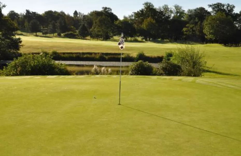 10th green on the West Course at East Sussex National